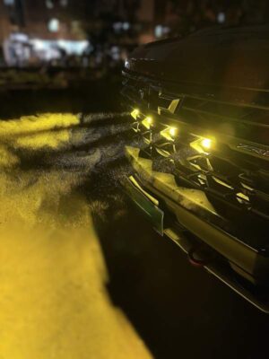 Upgrade 4-Piece 3D Printed LED Light Kit for ZR2 Front Grille