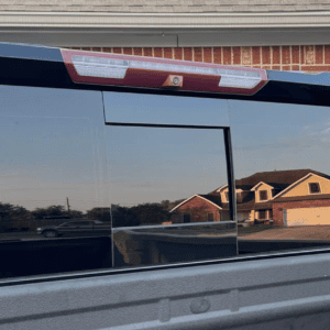 2019-2026 Silverado & Sierra Rear Window Gloss Black Trim Covers