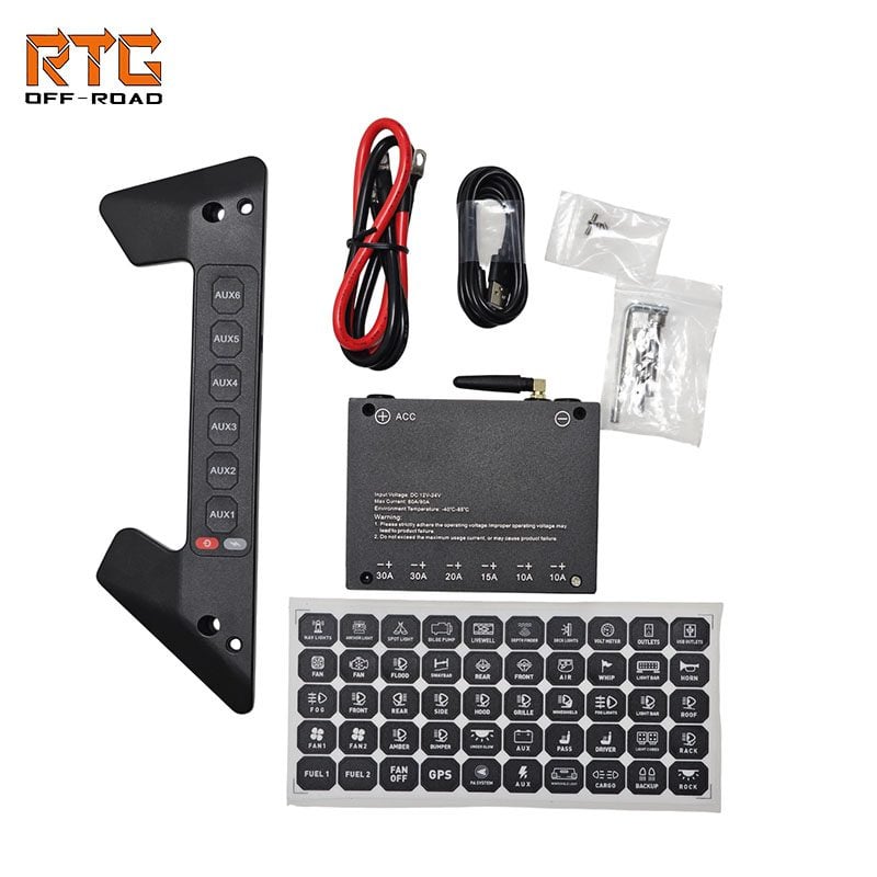 Silverado/Sierra A-Pillar/Center console Switch Panel w/ 6-Channel