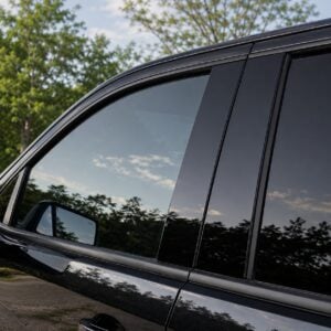 2019-2026 Silverado & Sierra 1500 B-Pillar Gloss Black Trim Covers- 6-Piece Set