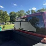 2009-2025 RAM Rear Window Gloss Black Trim Panel Cover