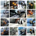A Pillar Ditch Light Pod Light Brackets for Toyota