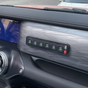 6-Channel Portable Wireless Switch Panel System | Magnetic Mount